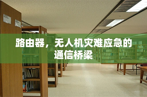 路由器，无人机灾难应急的通信桥梁