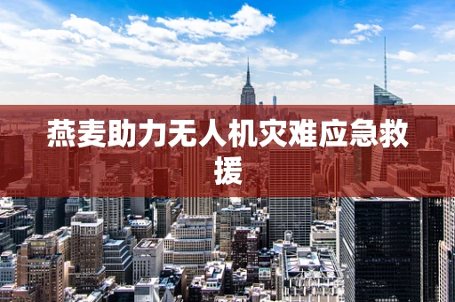 燕麦助力无人机灾难应急救援