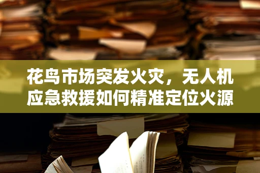 花鸟市场突发火灾，无人机应急救援如何精准定位火源？