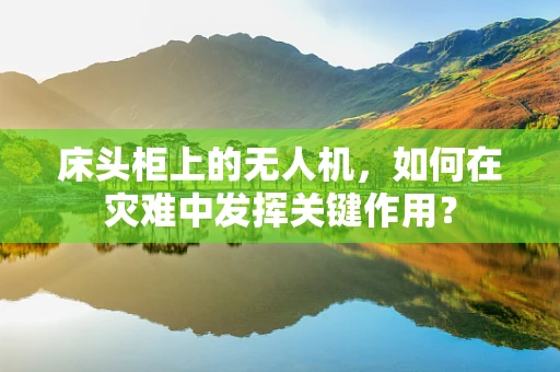 床头柜上的无人机，如何在灾难中发挥关键作用？