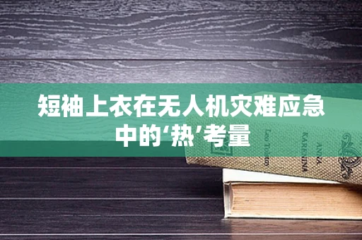 短袖上衣在无人机灾难应急中的‘热’考量