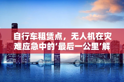 自行车租赁点，无人机在灾难应急中的‘最后一公里’解决方案？