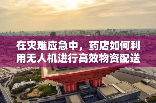 在灾难应急中，药店如何利用无人机进行高效物资配送？
