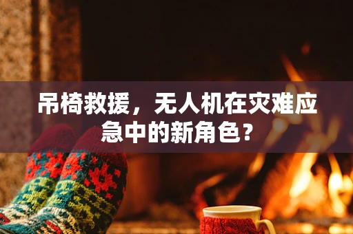 吊椅救援，无人机在灾难应急中的新角色？