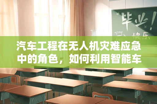 汽车工程在无人机灾难应急中的角色，如何利用智能车辆技术提升救援效率？