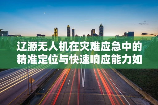 辽源无人机在灾难应急中的精准定位与快速响应能力如何？