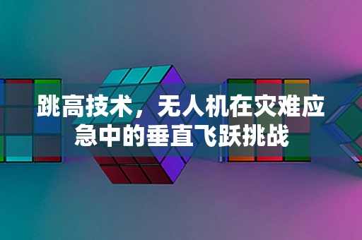 跳高技术，无人机在灾难应急中的垂直飞跃挑战