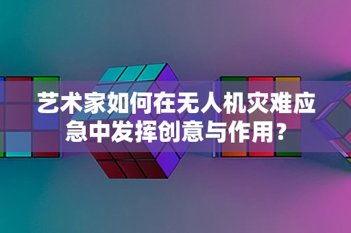 艺术家如何在无人机灾难应急中发挥创意与作用？