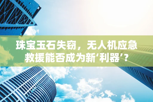 珠宝玉石失窃，无人机应急救援能否成为新‘利器’？