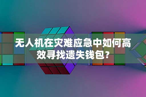 无人机在灾难应急中如何高效寻找遗失钱包？
