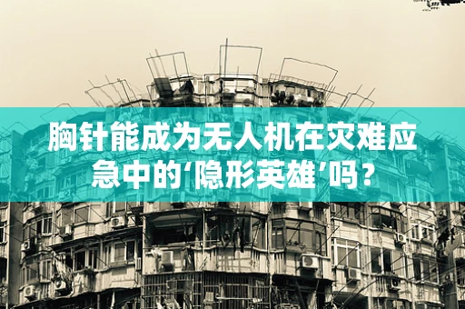 胸针能成为无人机在灾难应急中的‘隐形英雄’吗？