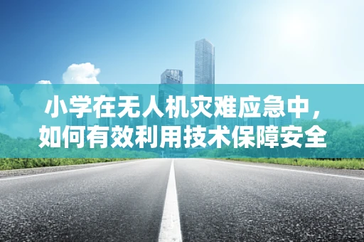小学在无人机灾难应急中，如何有效利用技术保障安全？