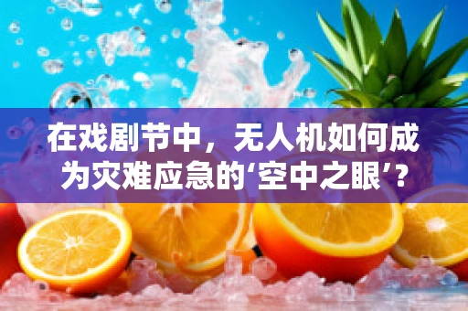 在戏剧节中，无人机如何成为灾难应急的‘空中之眼’？