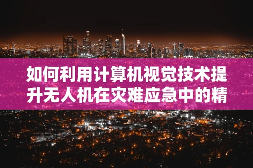 如何利用计算机视觉技术提升无人机在灾难应急中的精准识别能力？