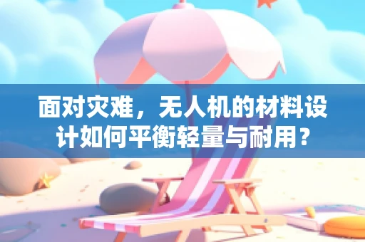 面对灾难，无人机的材料设计如何平衡轻量与耐用？