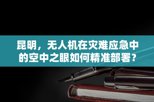 昆明，无人机在灾难应急中的空中之眼如何精准部署？
