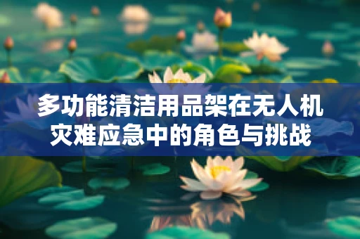 多功能清洁用品架在无人机灾难应急中的角色与挑战