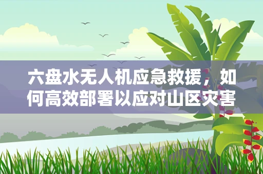 六盘水无人机应急救援，如何高效部署以应对山区灾害？