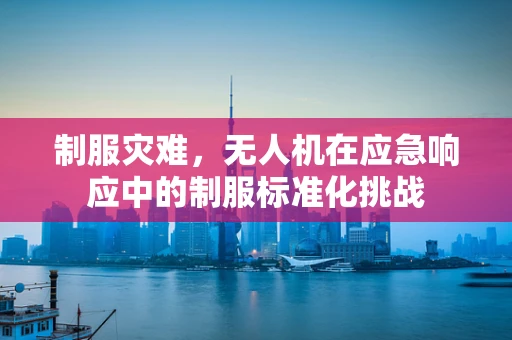 制服灾难，无人机在应急响应中的制服标准化挑战