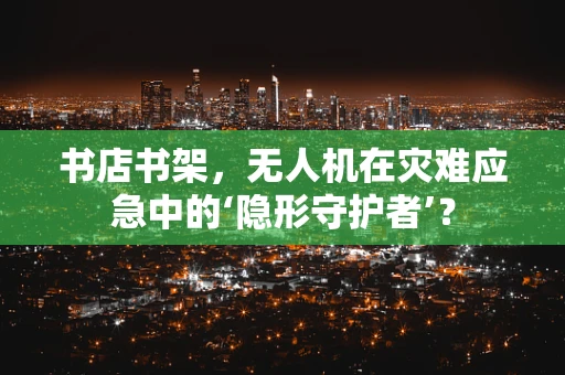 书店书架，无人机在灾难应急中的‘隐形守护者’？