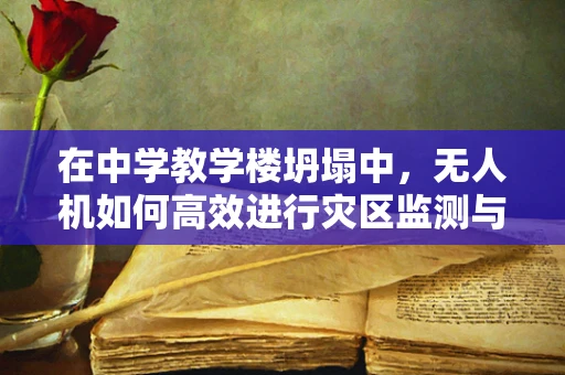 在中学教学楼坍塌中，无人机如何高效进行灾区监测与救援？