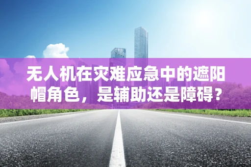 无人机在灾难应急中的遮阳帽角色，是辅助还是障碍？