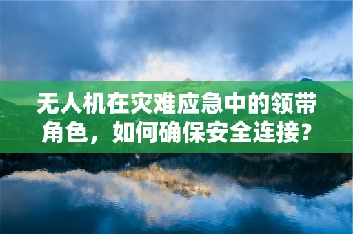 无人机在灾难应急中的领带角色，如何确保安全连接？