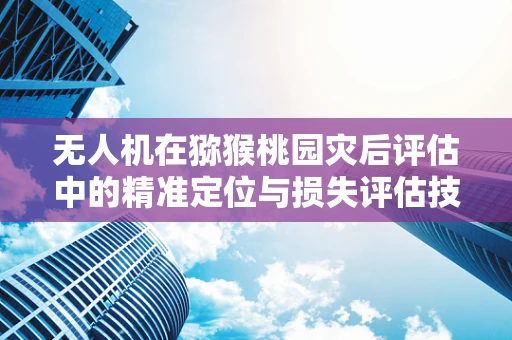 无人机在猕猴桃园灾后评估中的精准定位与损失评估技术挑战