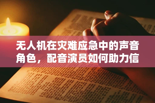 无人机在灾难应急中的声音角色，配音演员如何助力信息传递？