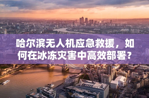 哈尔滨无人机应急救援，如何在冰冻灾害中高效部署？