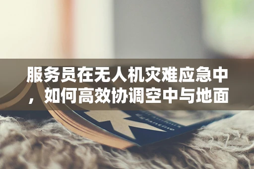 服务员在无人机灾难应急中，如何高效协调空中与地面的救援行动？