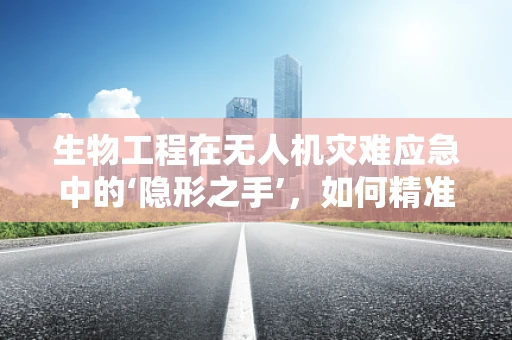 生物工程在无人机灾难应急中的‘隐形之手’，如何精准投放救援物资？