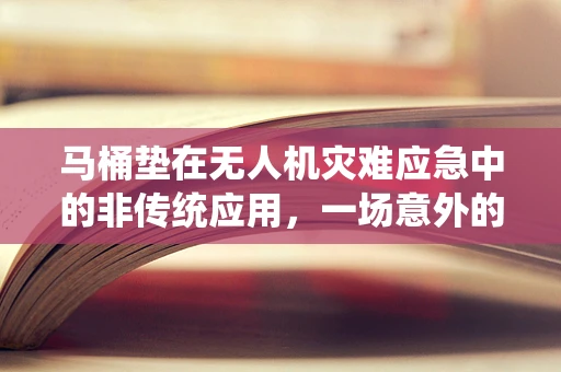马桶垫在无人机灾难应急中的非传统应用，一场意外的创新启示