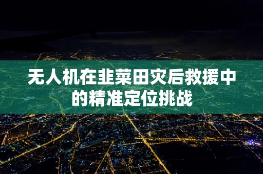 无人机在韭菜田灾后救援中的精准定位挑战