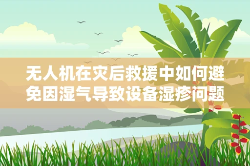 无人机在灾后救援中如何避免因湿气导致设备湿疹问题？