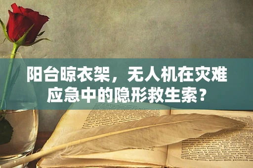 阳台晾衣架，无人机在灾难应急中的隐形救生索？