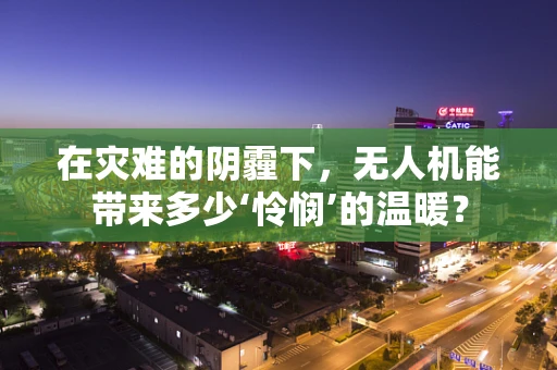 在灾难的阴霾下，无人机能带来多少‘怜悯’的温暖？