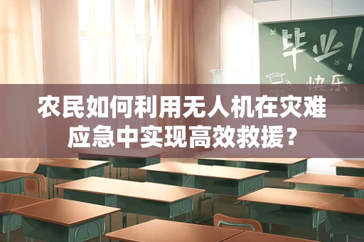 农民如何利用无人机在灾难应急中实现高效救援？