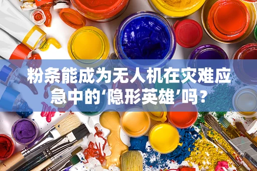 粉条能成为无人机在灾难应急中的‘隐形英雄’吗？