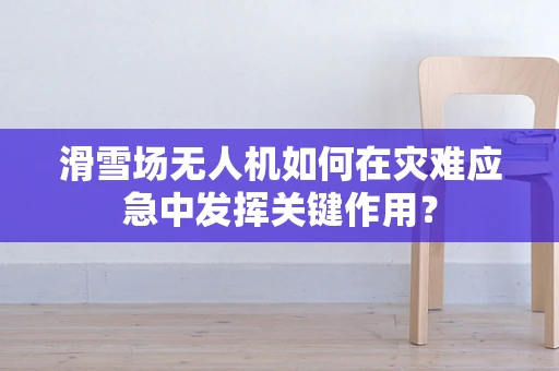 滑雪场无人机如何在灾难应急中发挥关键作用？