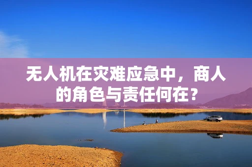 无人机在灾难应急中，商人的角色与责任何在？