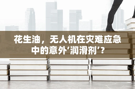 花生油，无人机在灾难应急中的意外‘润滑剂’？