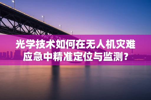 光学技术如何在无人机灾难应急中精准定位与监测？