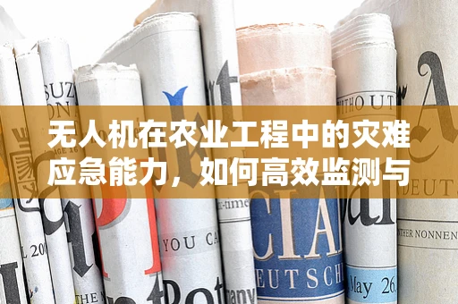 无人机在农业工程中的灾难应急能力，如何高效监测与评估？