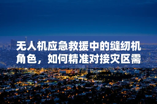 无人机应急救援中的缝纫机角色，如何精准对接灾区需求？