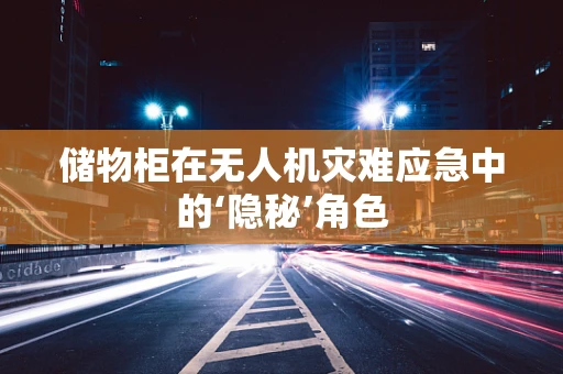 储物柜在无人机灾难应急中的‘隐秘’角色