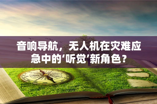 音响导航，无人机在灾难应急中的‘听觉’新角色？