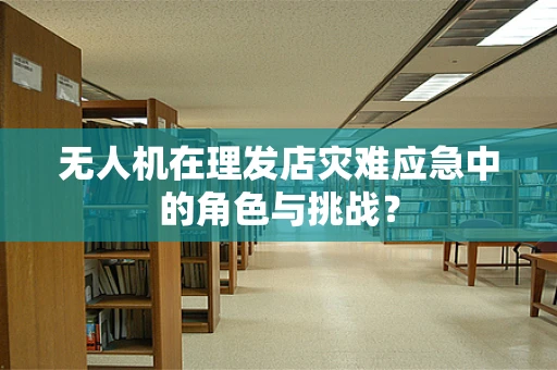无人机在理发店灾难应急中的角色与挑战？