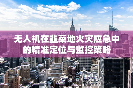 无人机在韭菜地火灾应急中的精准定位与监控策略
