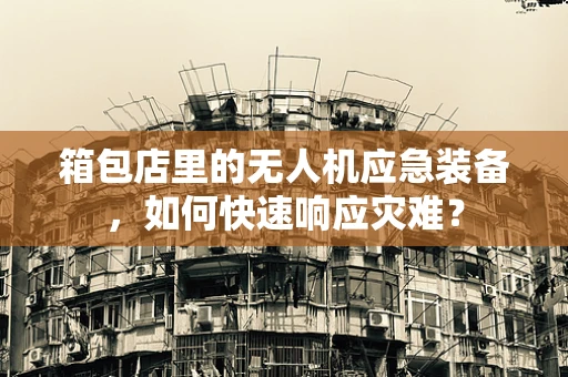 箱包店里的无人机应急装备，如何快速响应灾难？